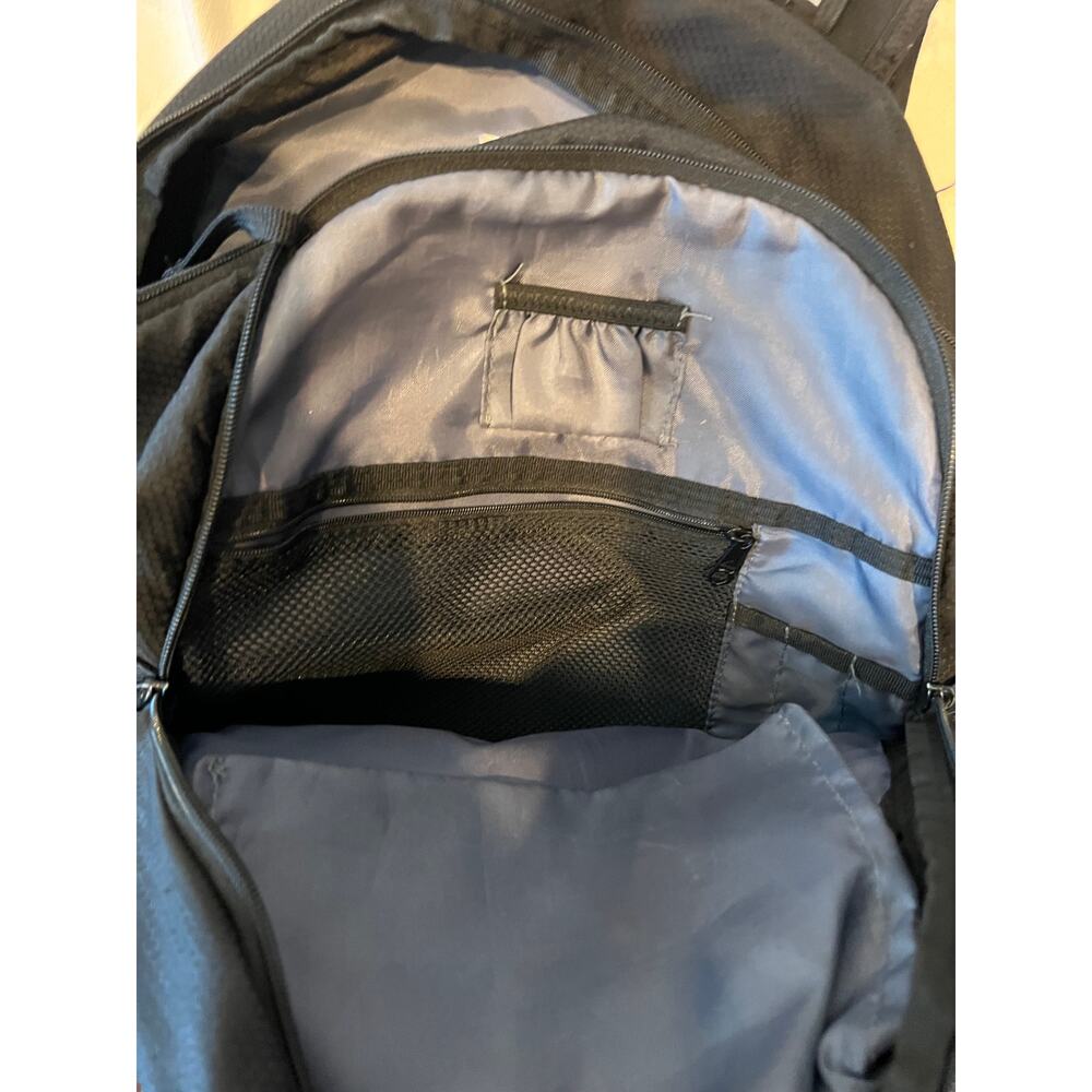 Adidas Black 2 section Computer Backpack - Picture 3 of 4
